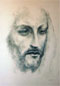 "Der Prophet-Khalil Gibran" 30x45cm Bleistift/Pastell