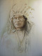 "Sioux-Lakota" 70x100cm  Pastell